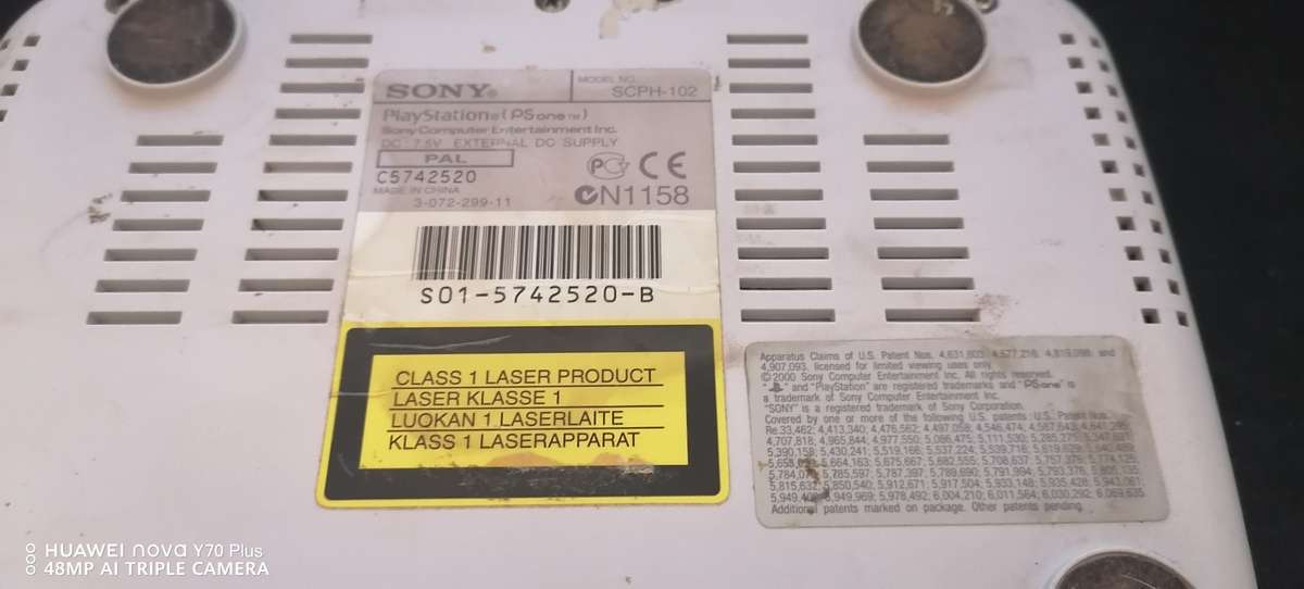 Original Sony PlayStation 1 for Collectors|Works 100% (Super Rare)