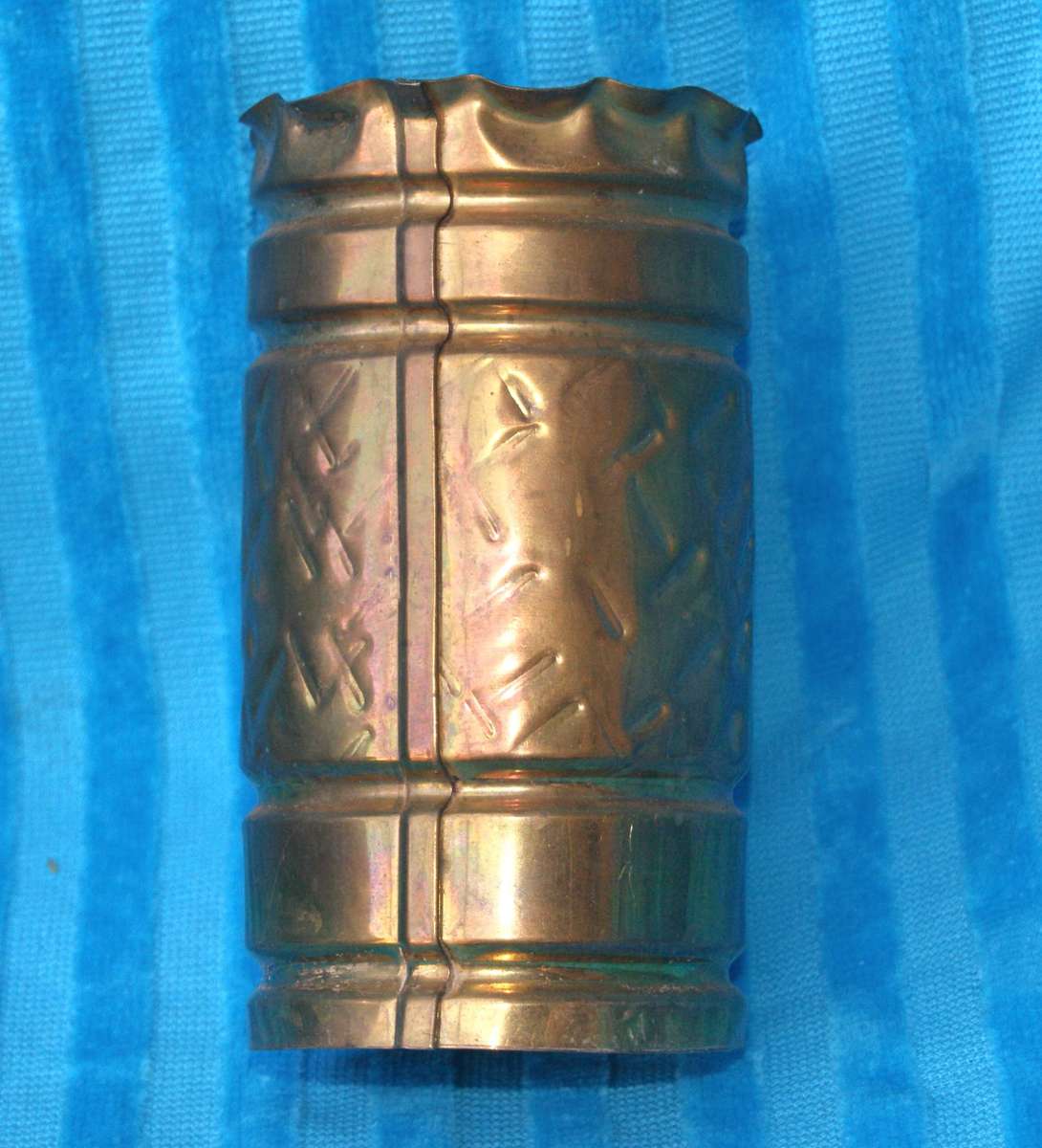 Vintage Hand Made Brass Vase
