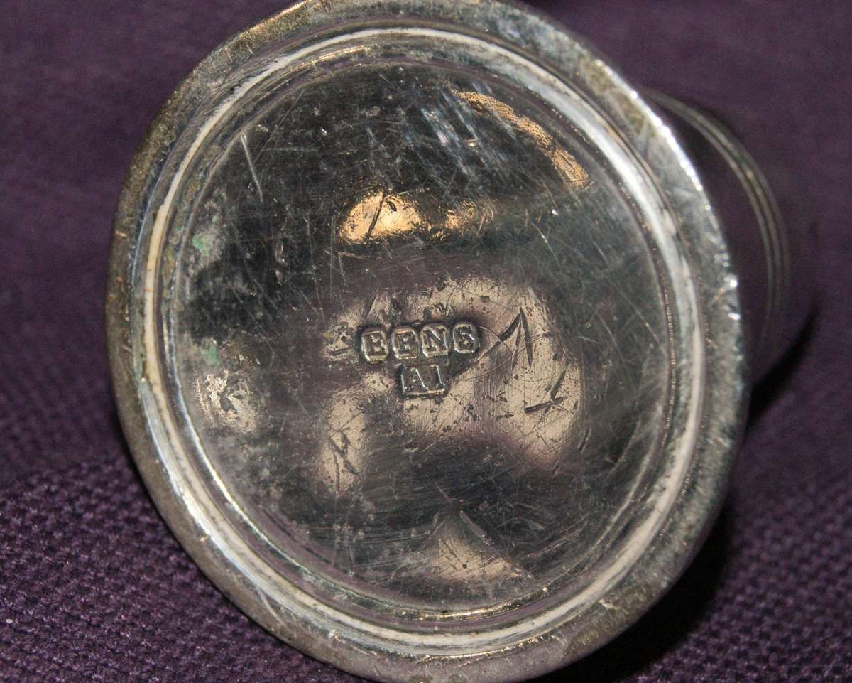 Vintage EPNS A1 Plate Salt and Pepper Shaker Set