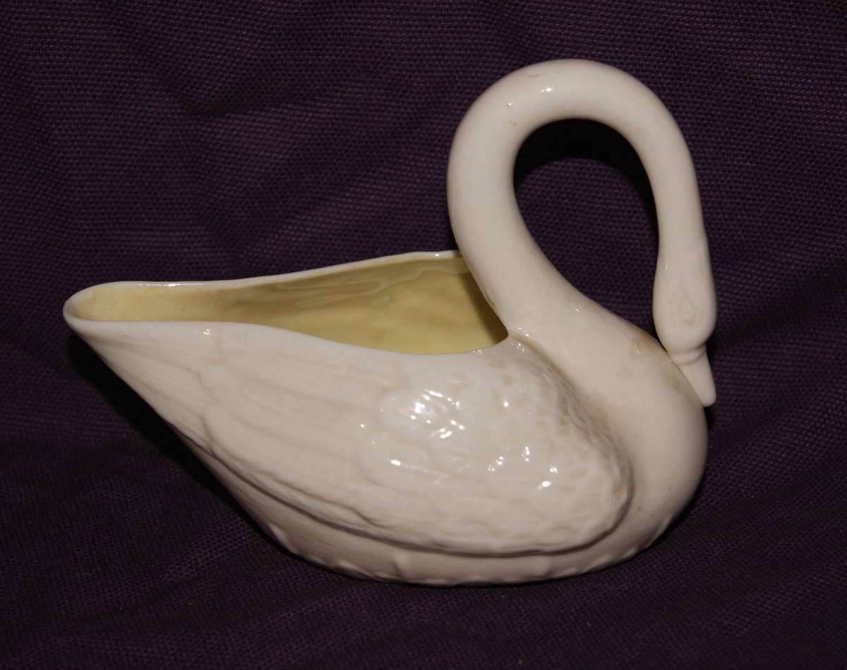 Belleek Porcelain Swan Milk Jug 0857