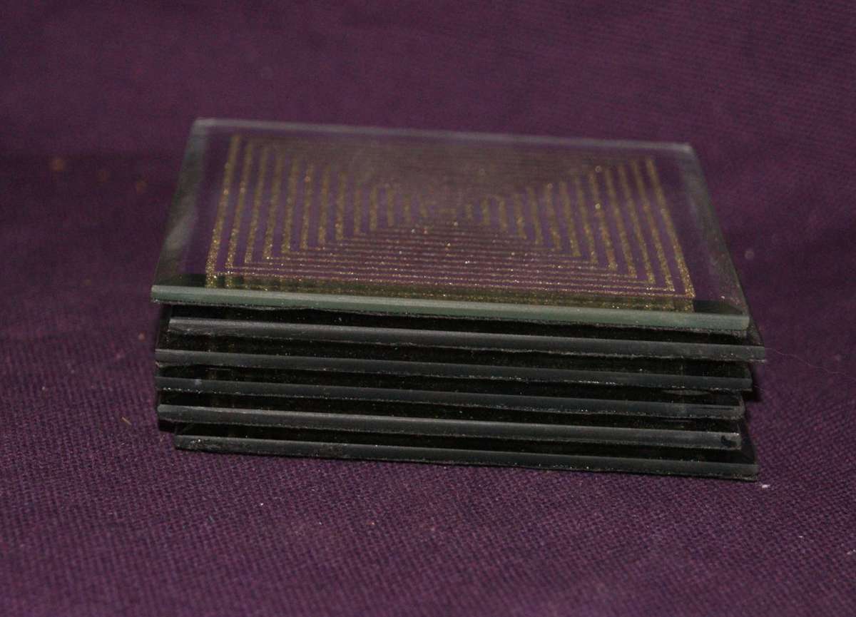 Set of 6 Mirror Coasters