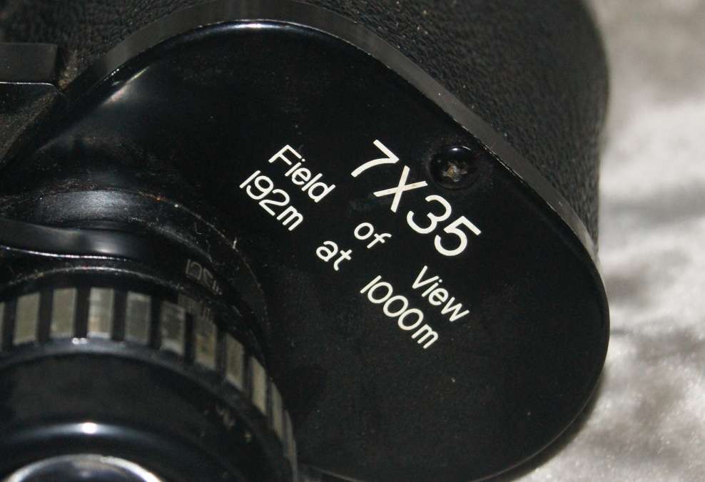 Pair of "Plus" 7x35 extra wide angle binoculars @@ CCRRAAZZYY R1 START