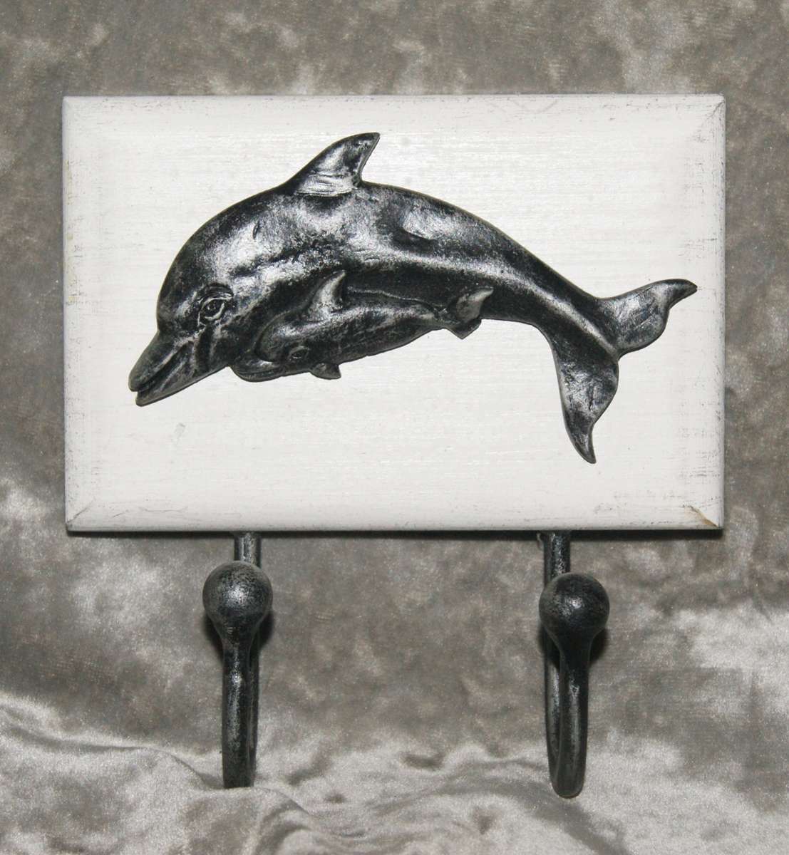 Wood and metal wall hanging 2 hook coat rack @@ CCRRAAZZYY R1 START