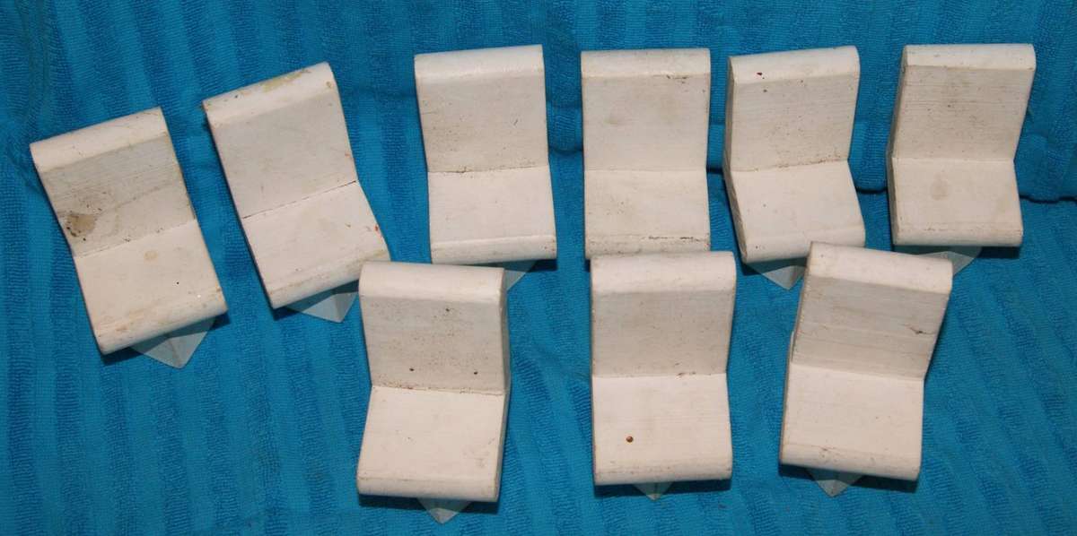 Lot of 9 Doll House Chairs