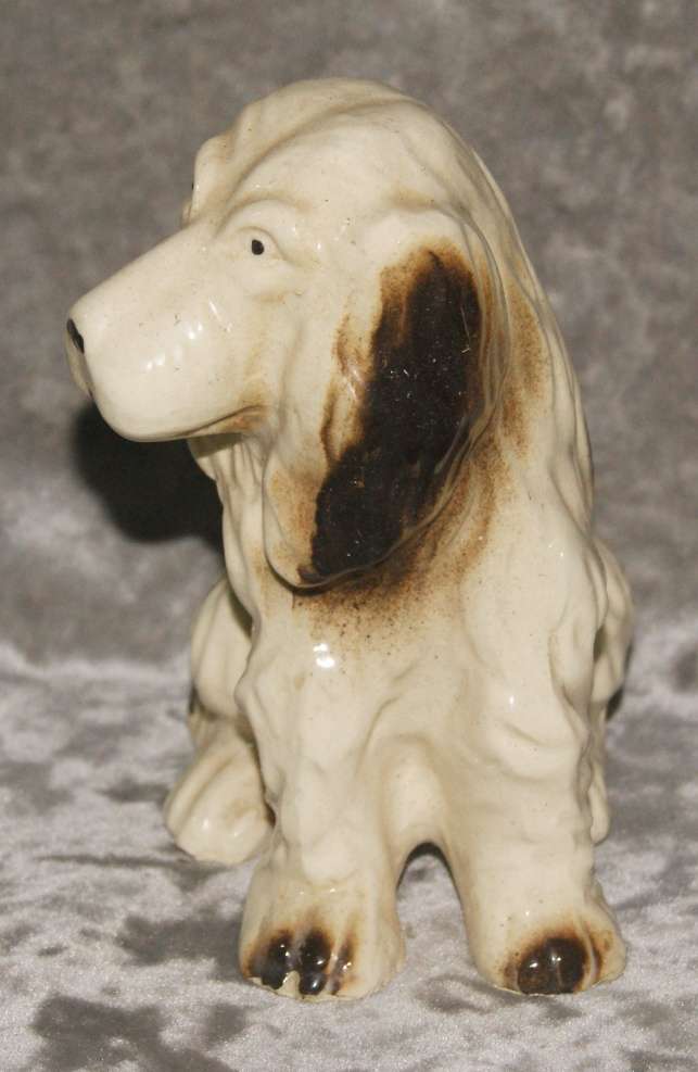 Vintage ceramic dog statue @@ CCRRAAZZYY R1 START