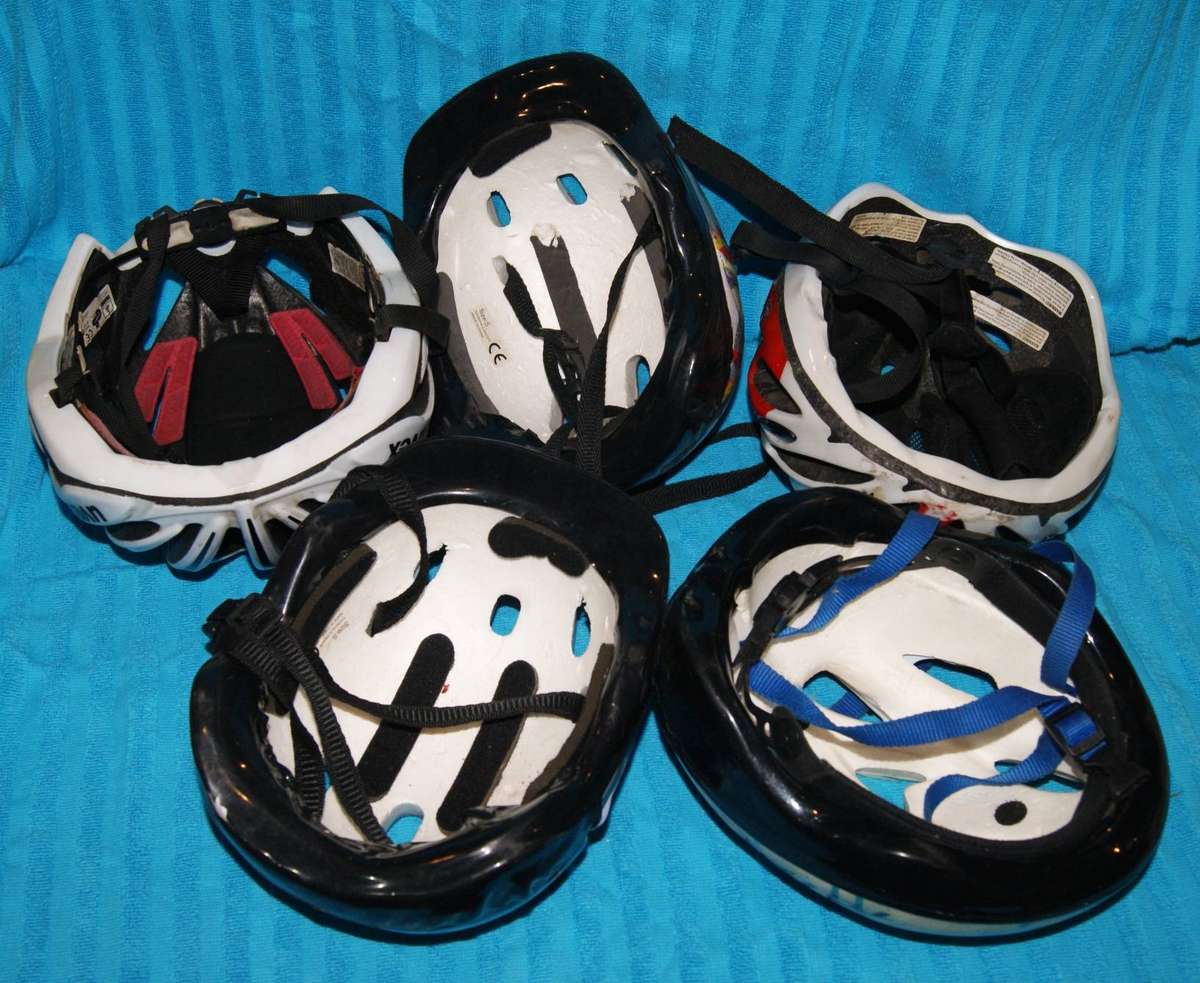 Job Lot of 5 Childrens Bicycle Helmets