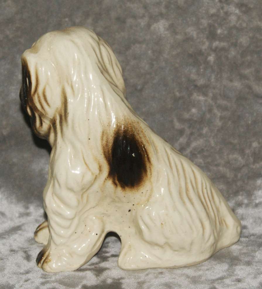 Vintage ceramic dog statue @@ CCRRAAZZYY R1 START