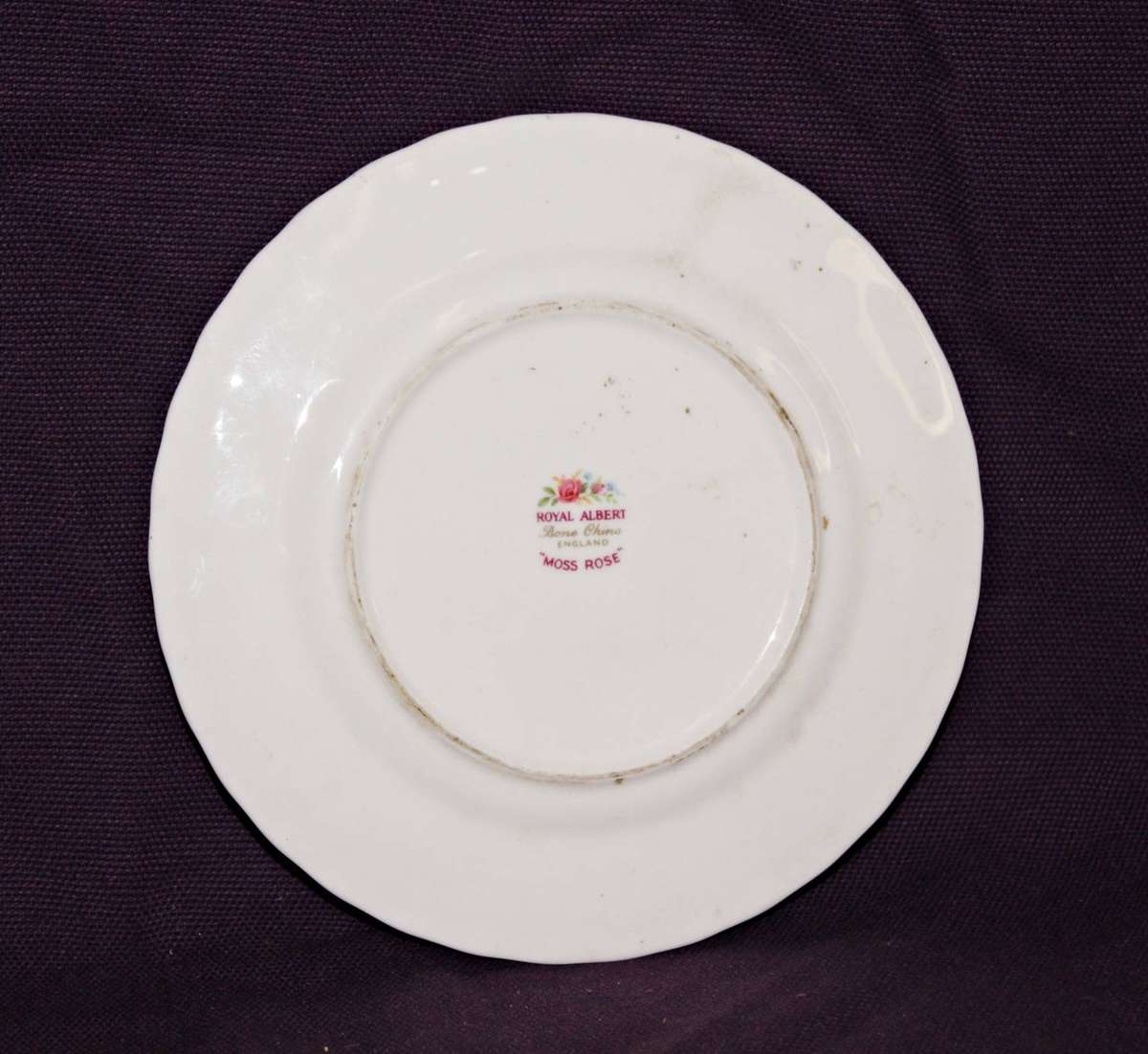 Royal Albert "Moss Rose" Cake Plate (5of6)