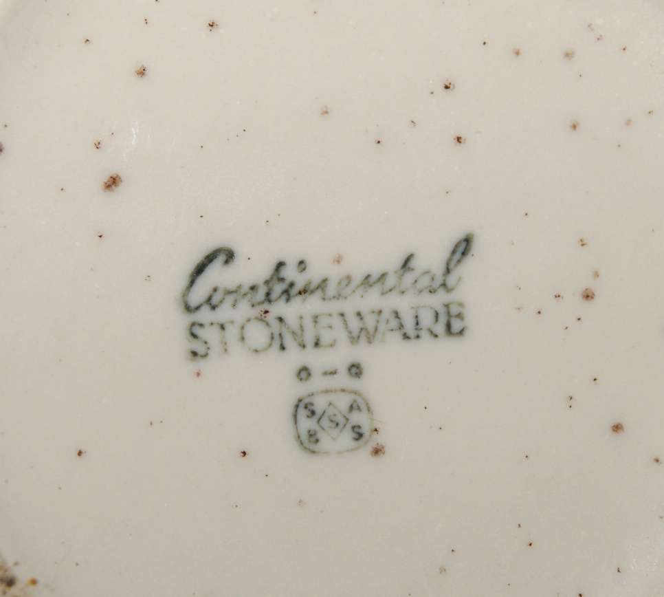 Continental stoneware milk jug