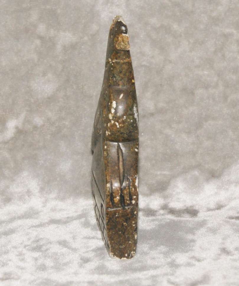 Soapstone carving "Great Zimbabwe Bird" (repaired)