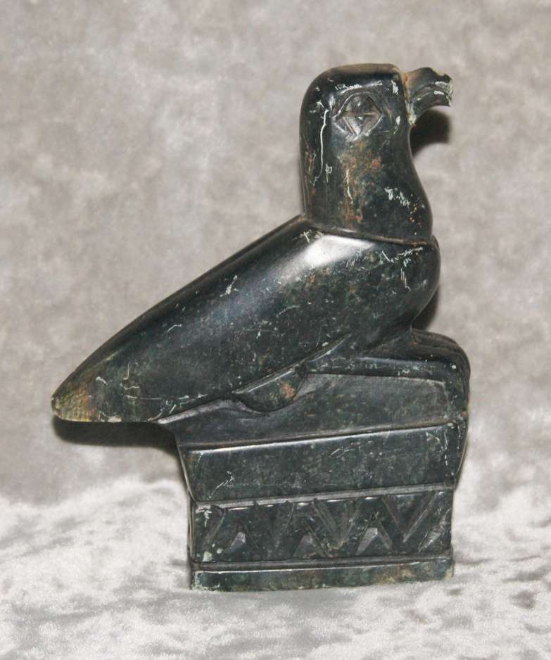 Large soapstone carving "Great Zimbabwe Bird"