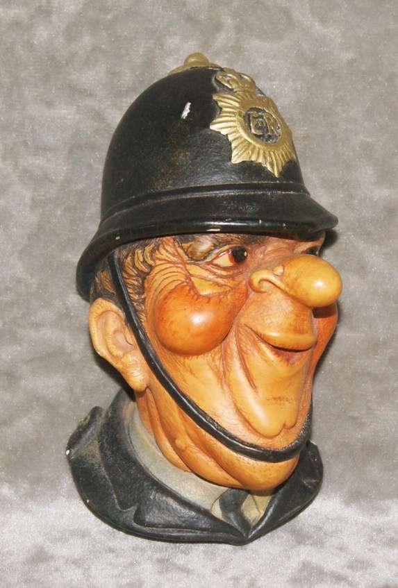 Naturecraft Chalkware Head "Bobby"