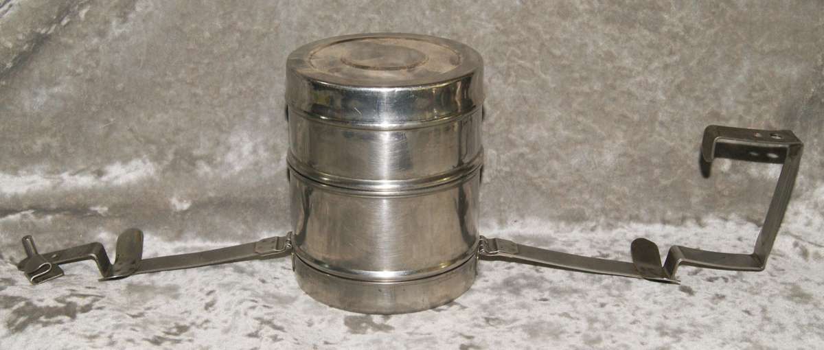 Mili stainless steel 3 piece lunch box