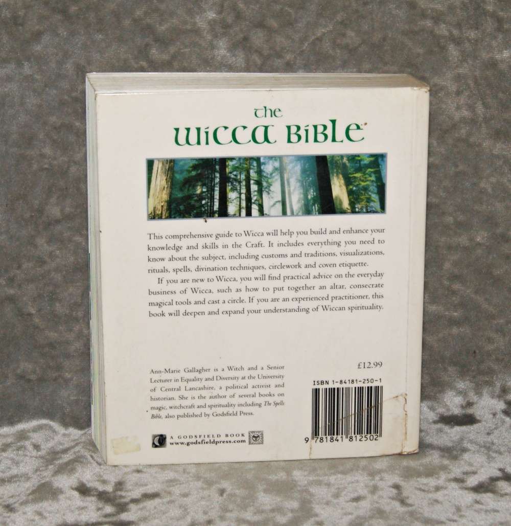 "The Wicca Bible" by Ann-Marie Gallagher