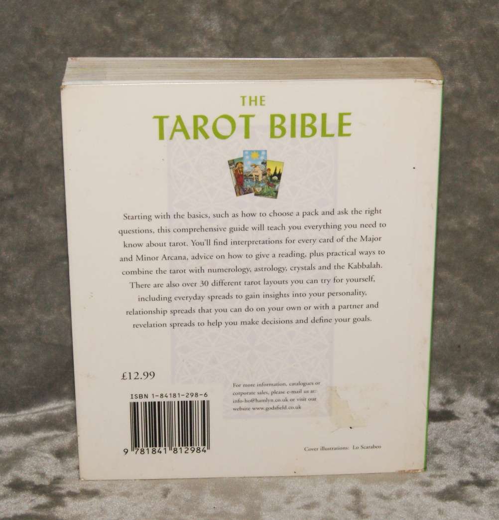 "The Tarot Bible" by Sarah Bartlett