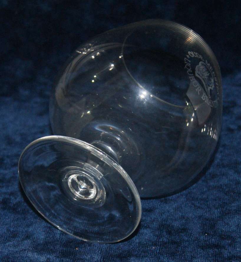 Oude Meester brandy goblet