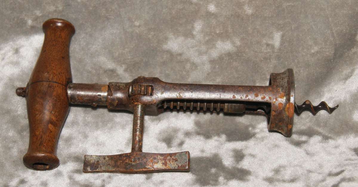 Antique bottle opener/ cork screw @@ CCRRAAZZYY R1 START