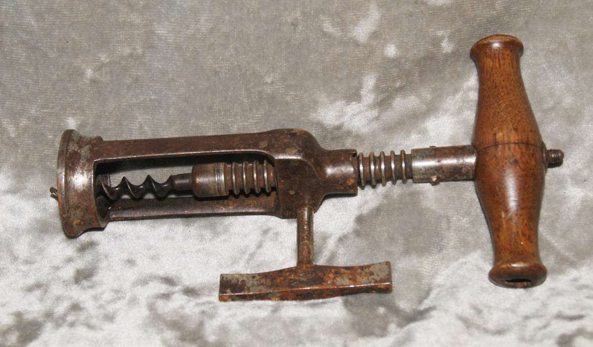 Antique bottle opener/ cork screw @@ CCRRAAZZYY R1 START