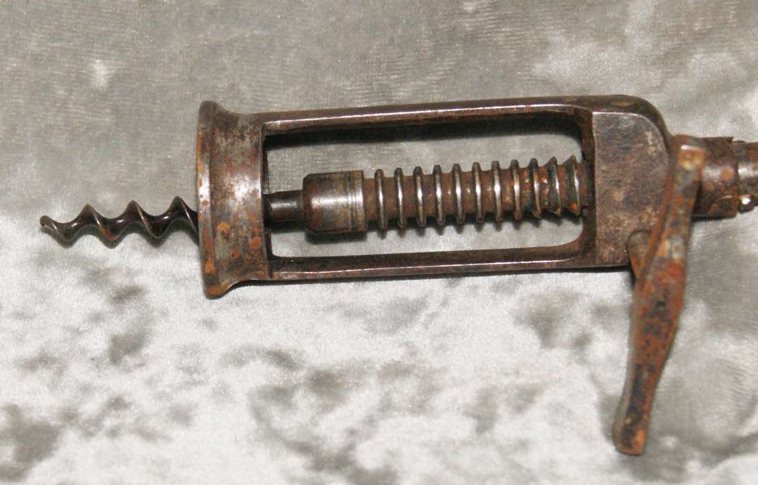 Antique bottle opener/ cork screw @@ CCRRAAZZYY R1 START