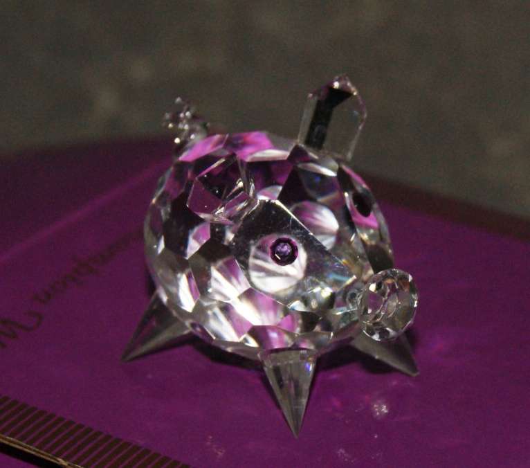 Champion Way 1120 Austrian crystal pig in original box @@ CCRRAAZZYY R1 START