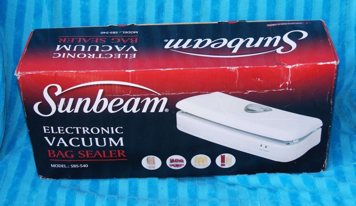 Sunbeam Electronic Vacuum Bag Sealer