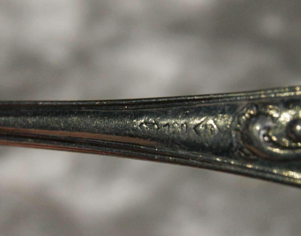 Set of 6 100 silver plate teaspoons @@ CCRRAAZZYY R1 START