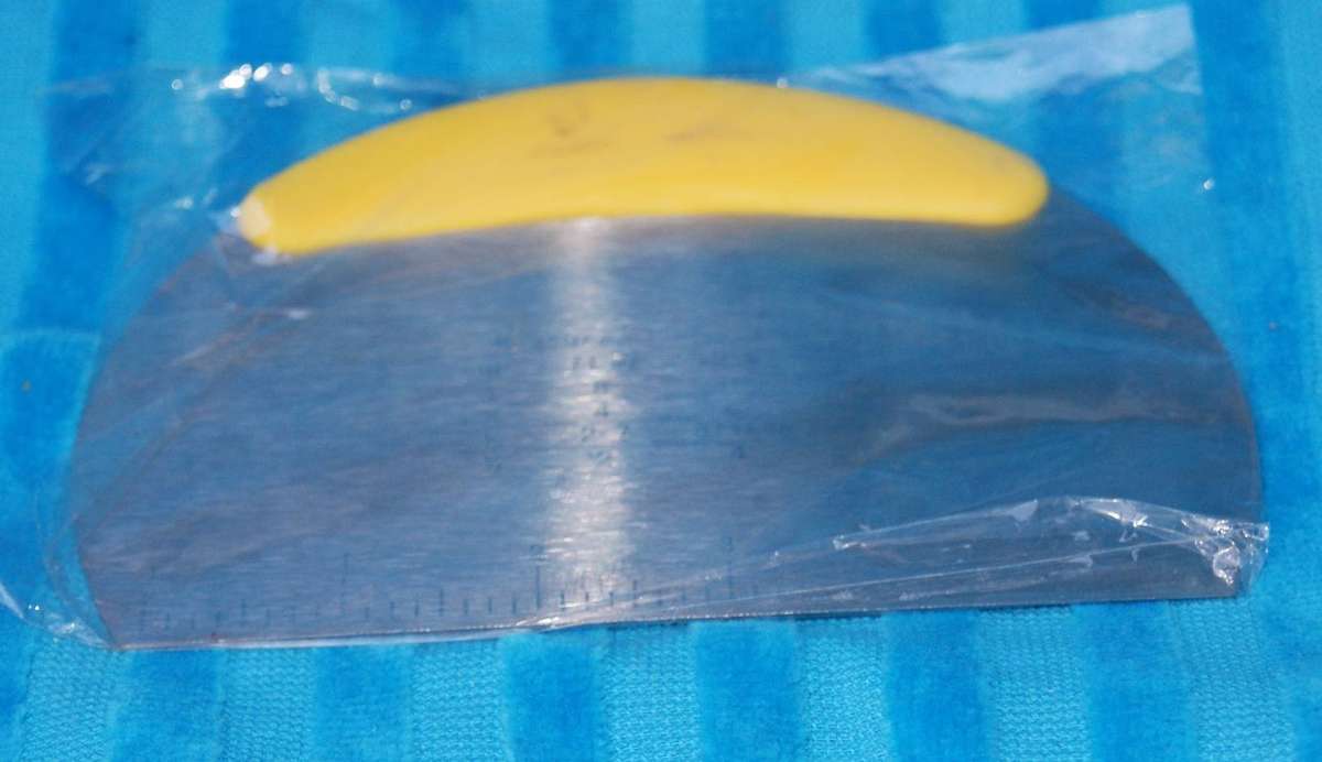 Steel Pastry Scraper and Chopper