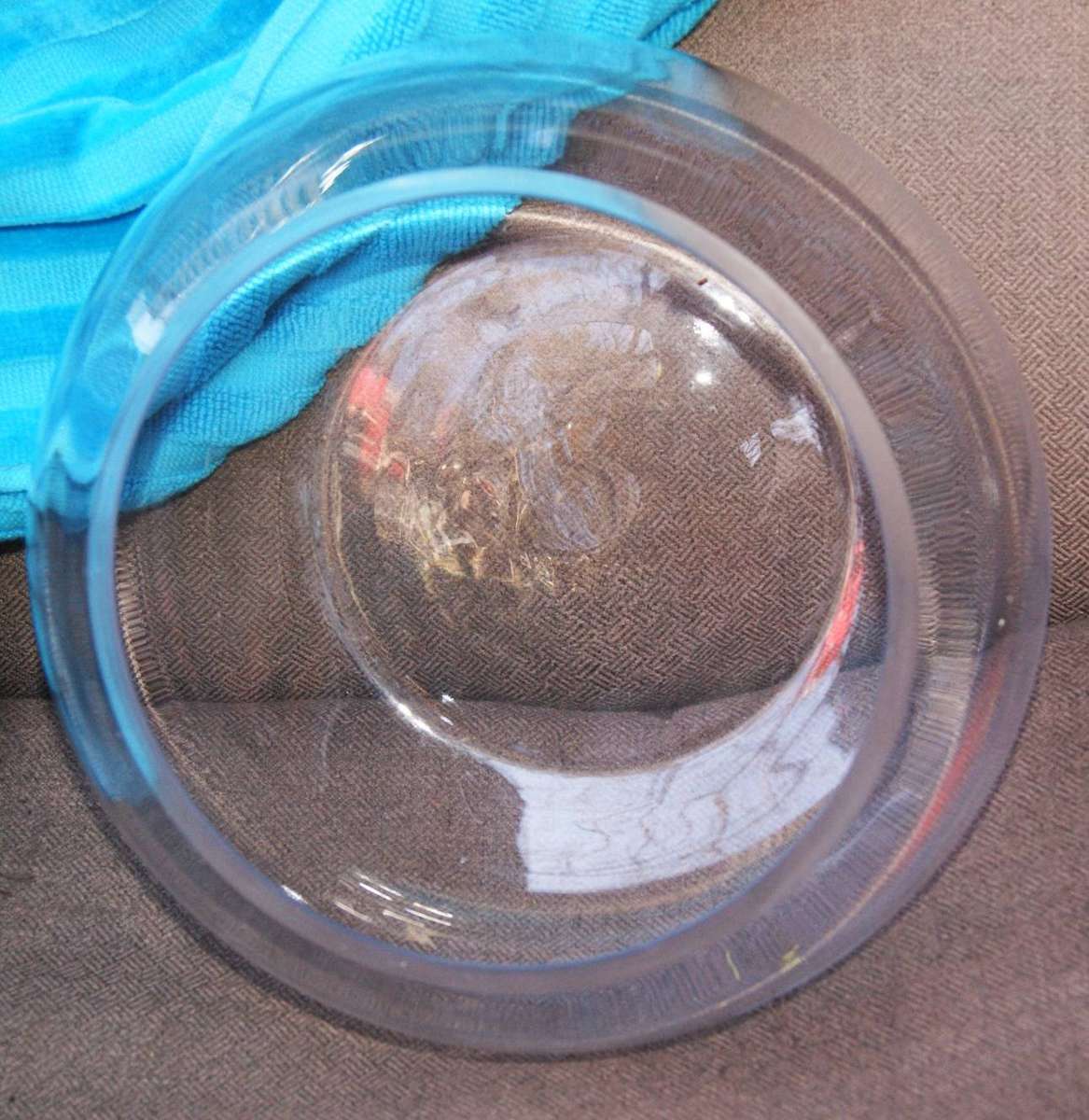 Glass Rosebowl