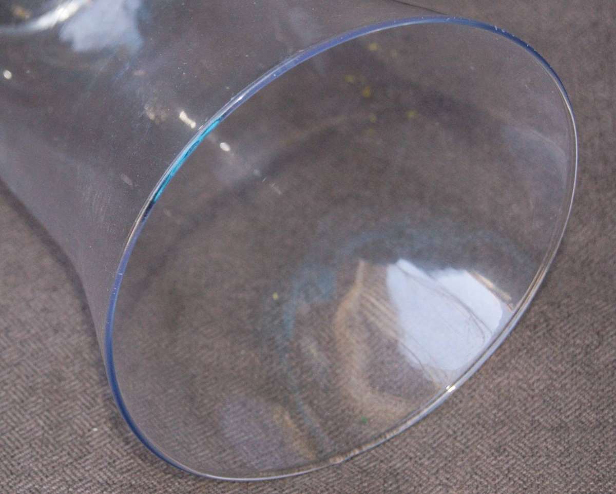Fluted Glass Vase