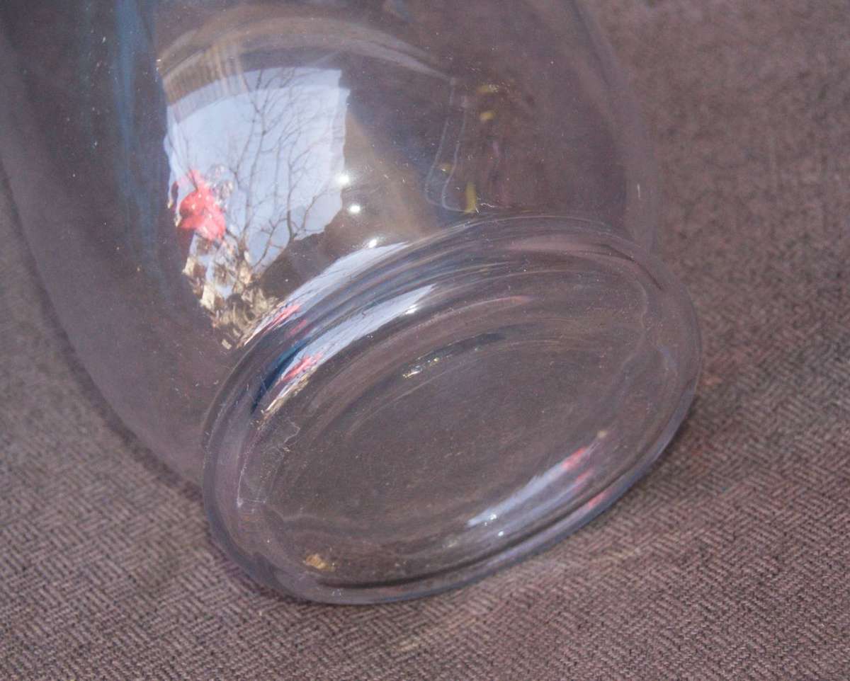 Fluted Glass Vase