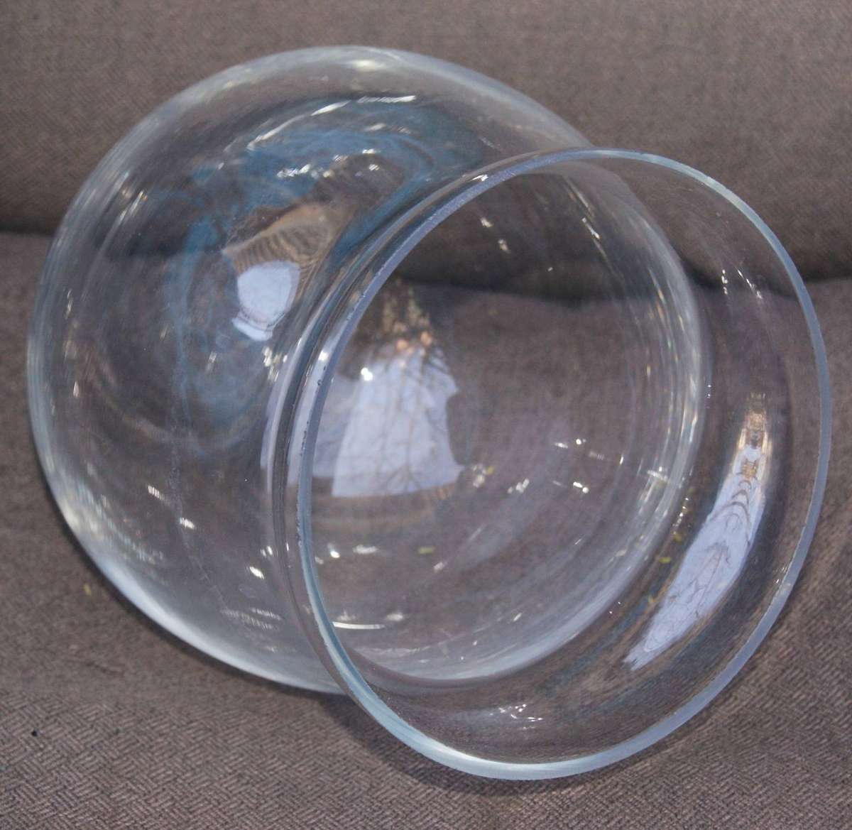 Medium Fluted Glass Vase