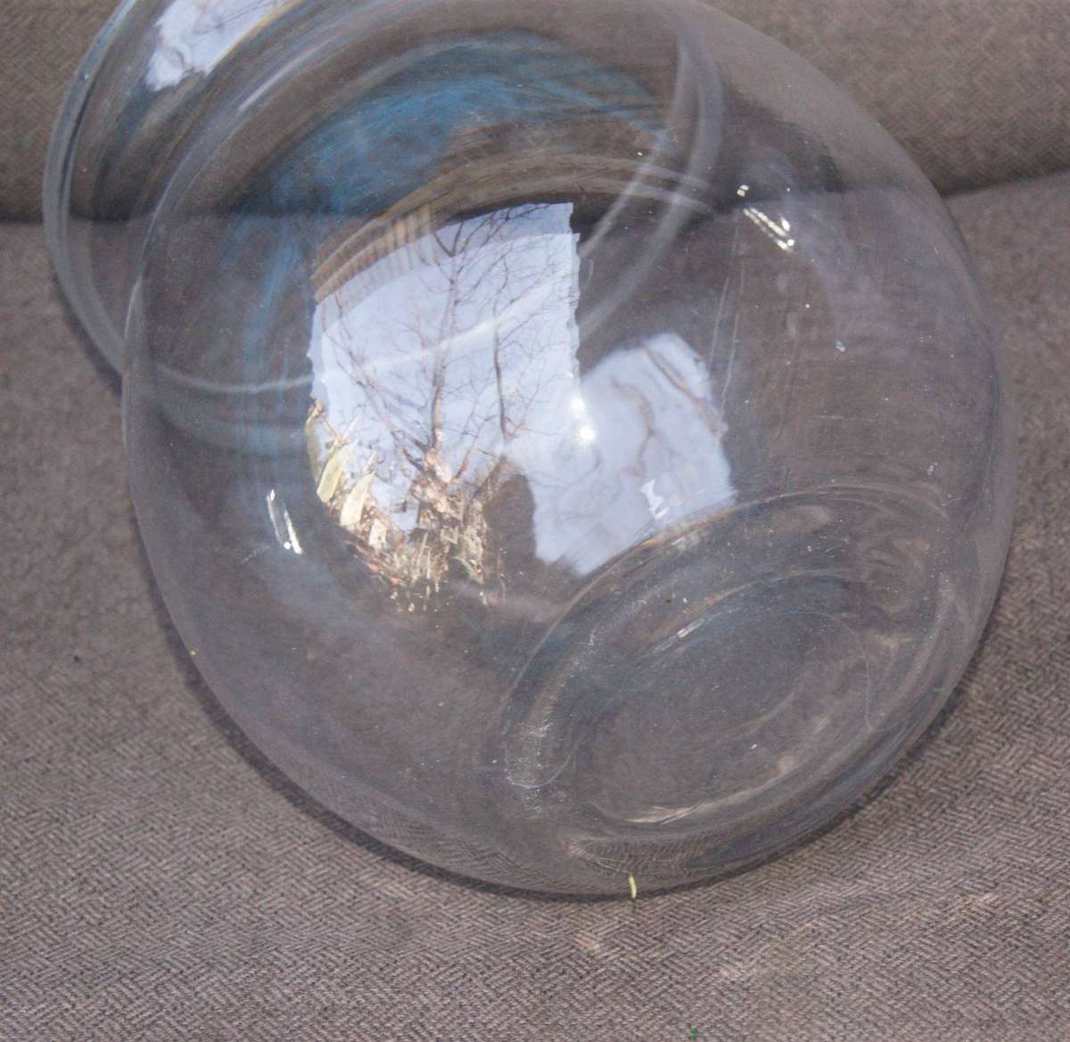 Medium Fluted Glass Vase