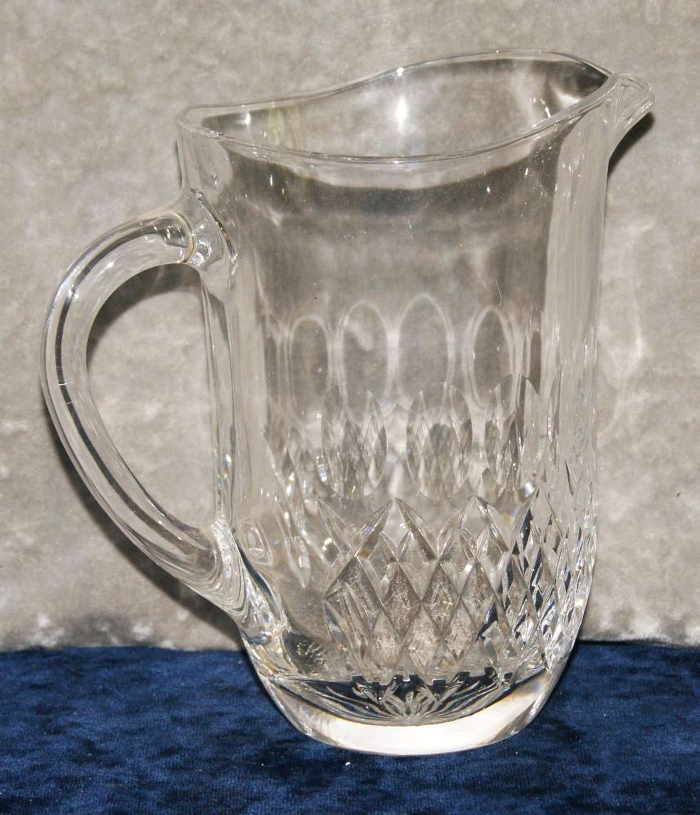 Cut crystal water jug