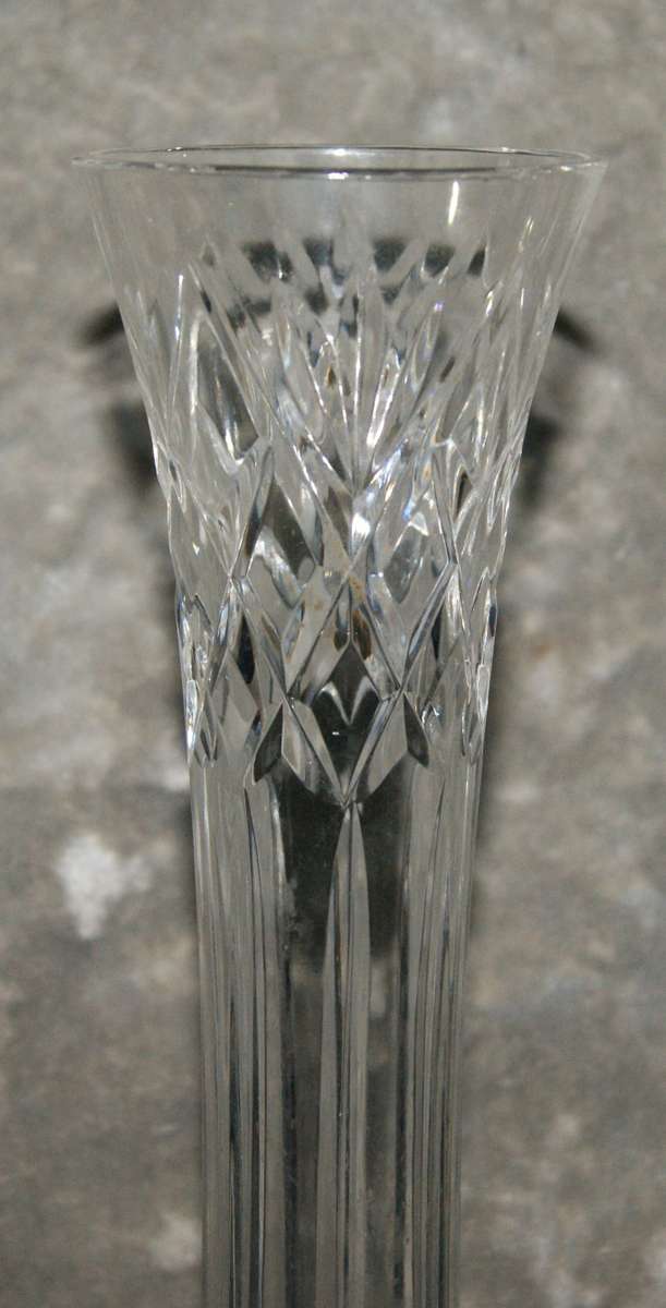 Royal Brierley cut crystal vase