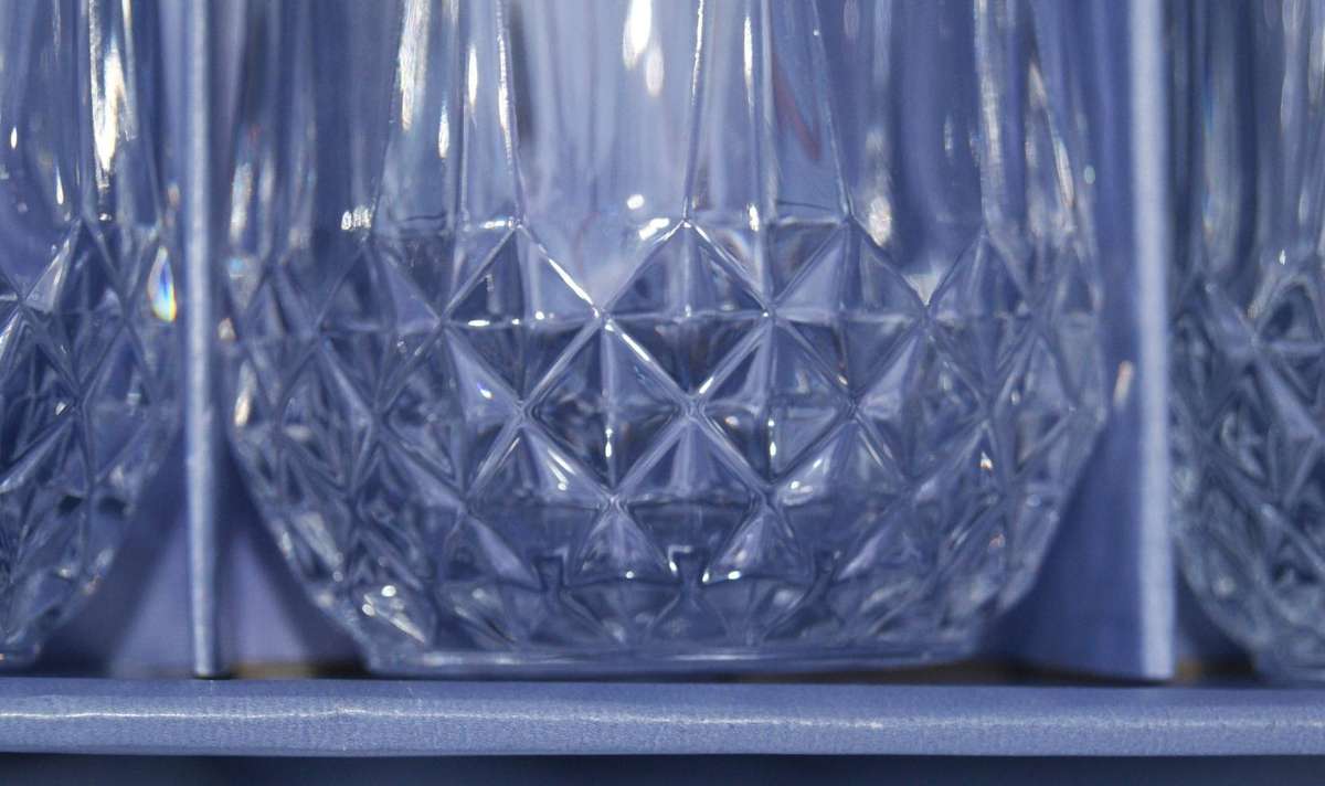 Set of 4 Cristal d'Arques High Ball Longchamp Glasses
