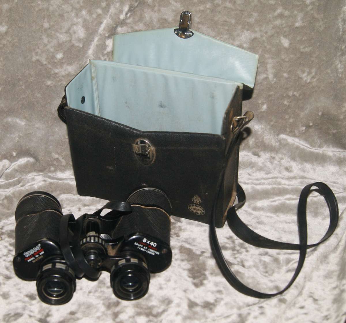 Tasco 8x40 lightweight fully coated model 309 binoculars in original box @@ CCRRAAZZYY R1 START