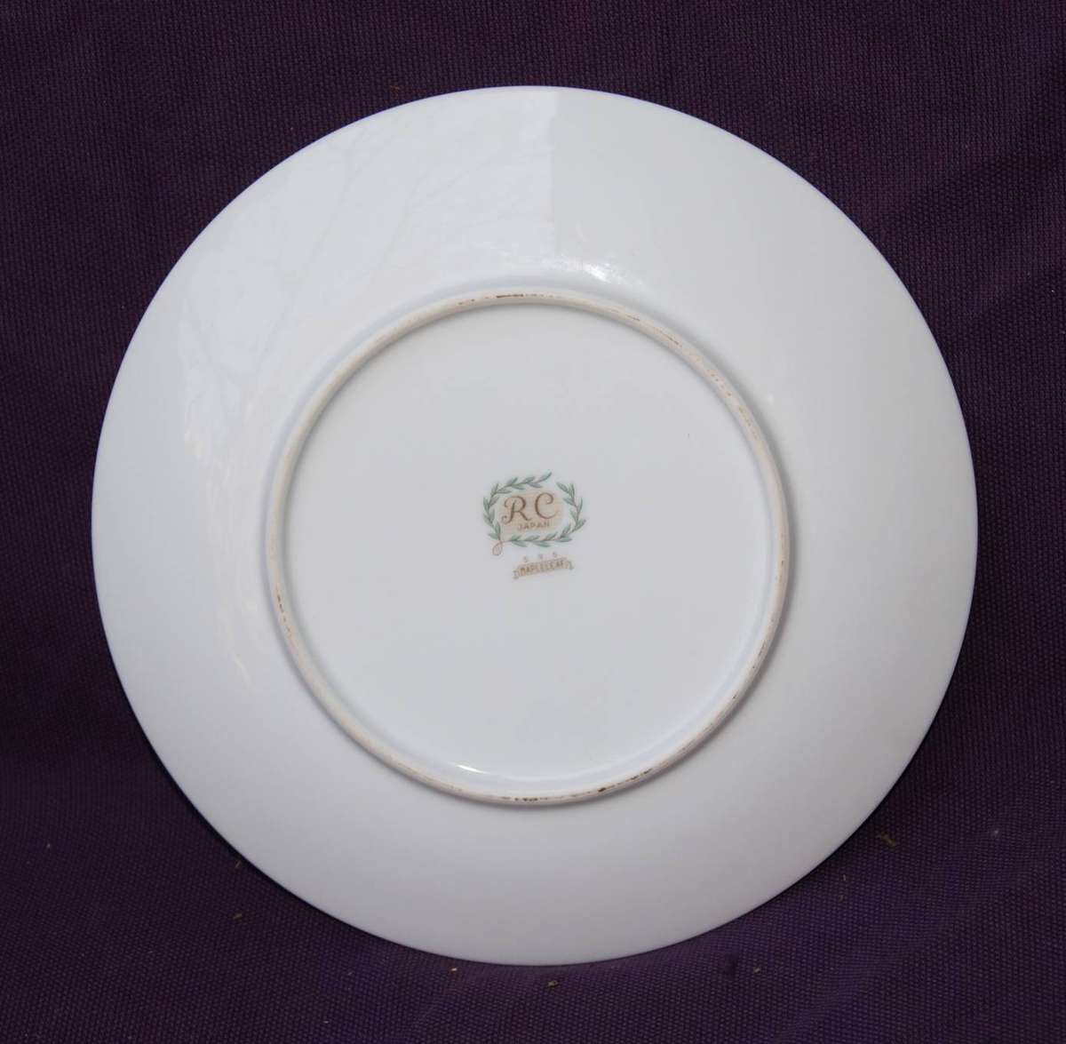 RC Noritake Mapleleaf Fish Plate (5of5)