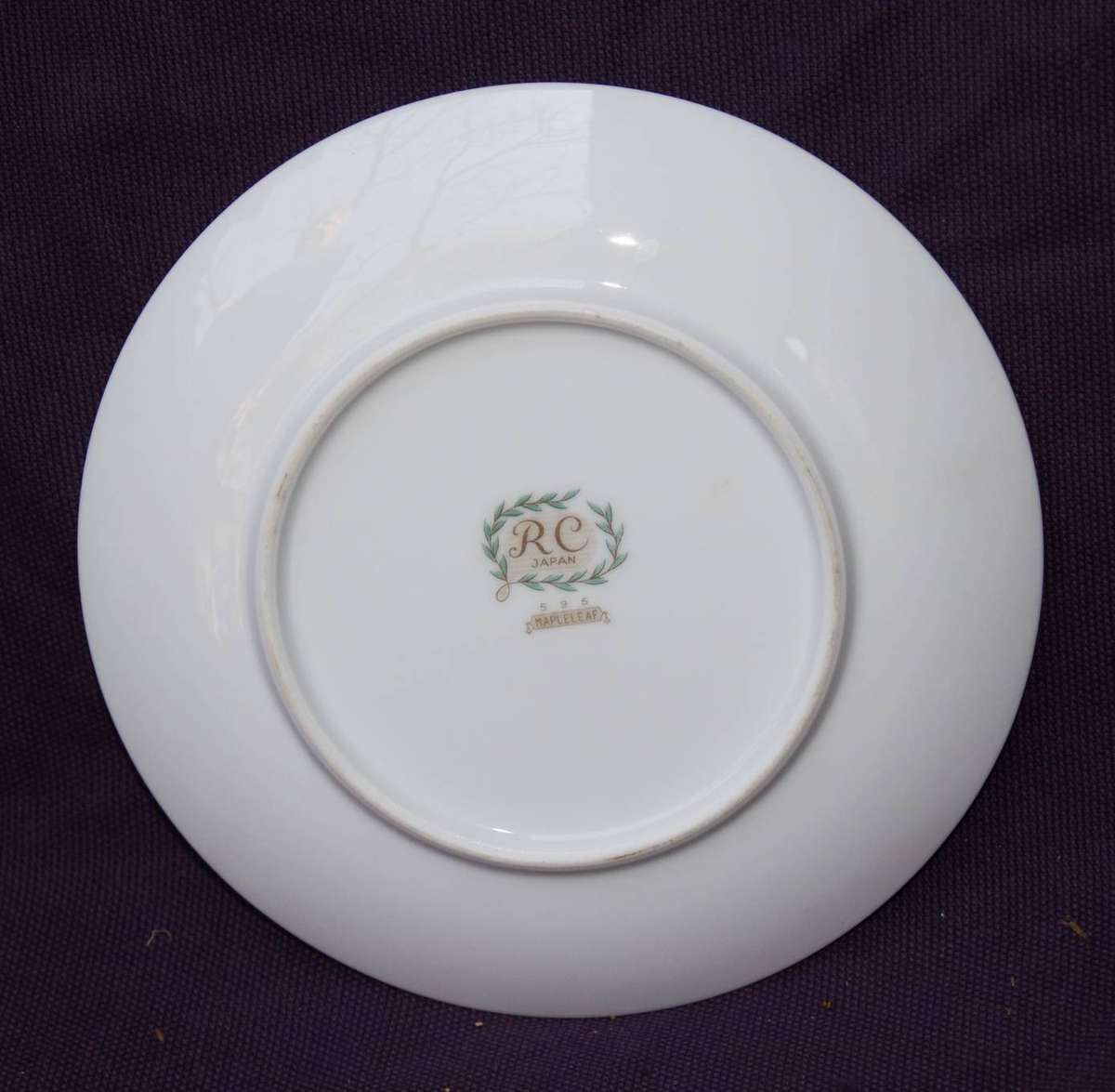RC Noritake Mapleleaf Side Plate (3of5)