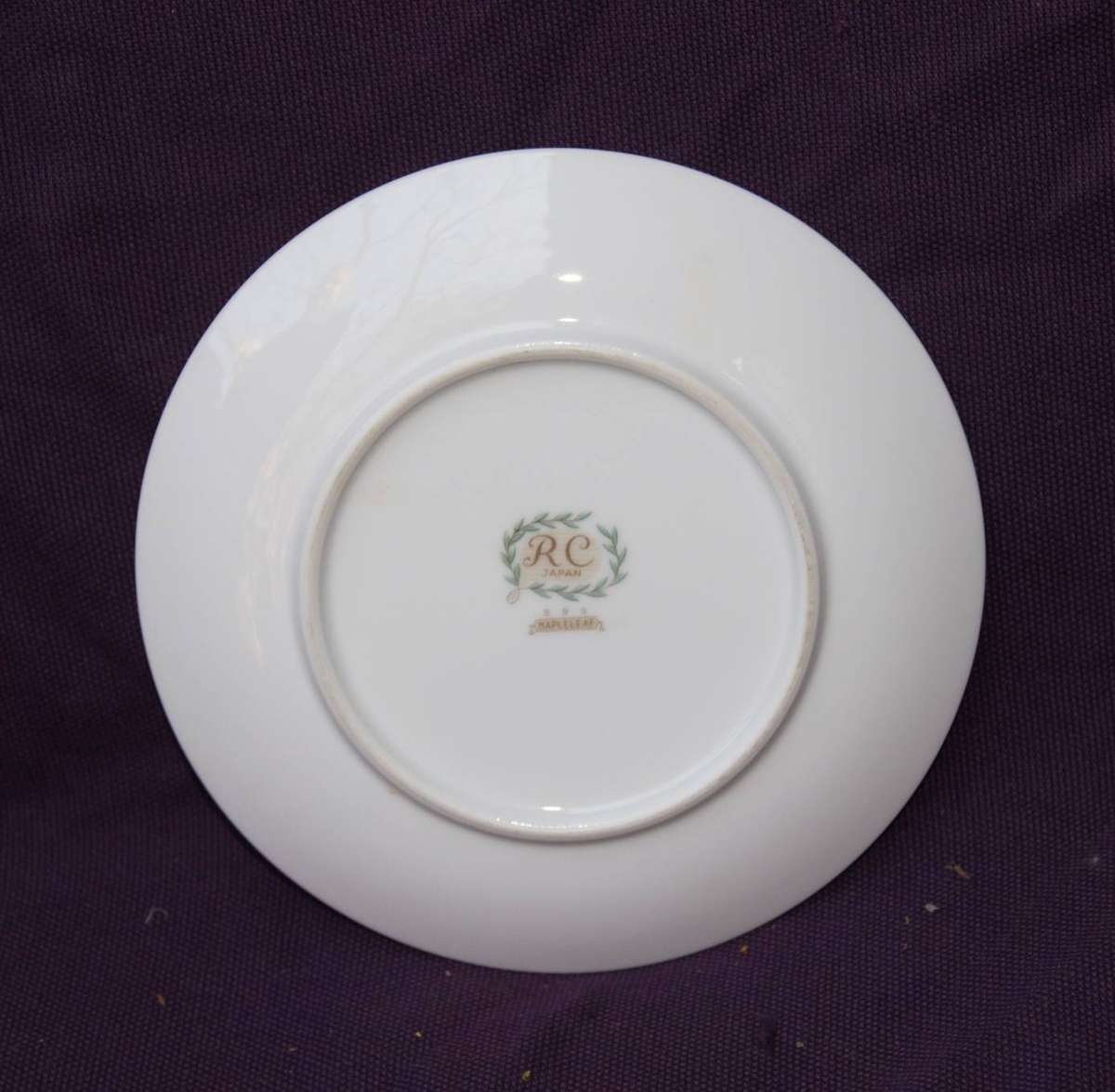 RC Noritake Mapleleaf Side Plate (4of5)