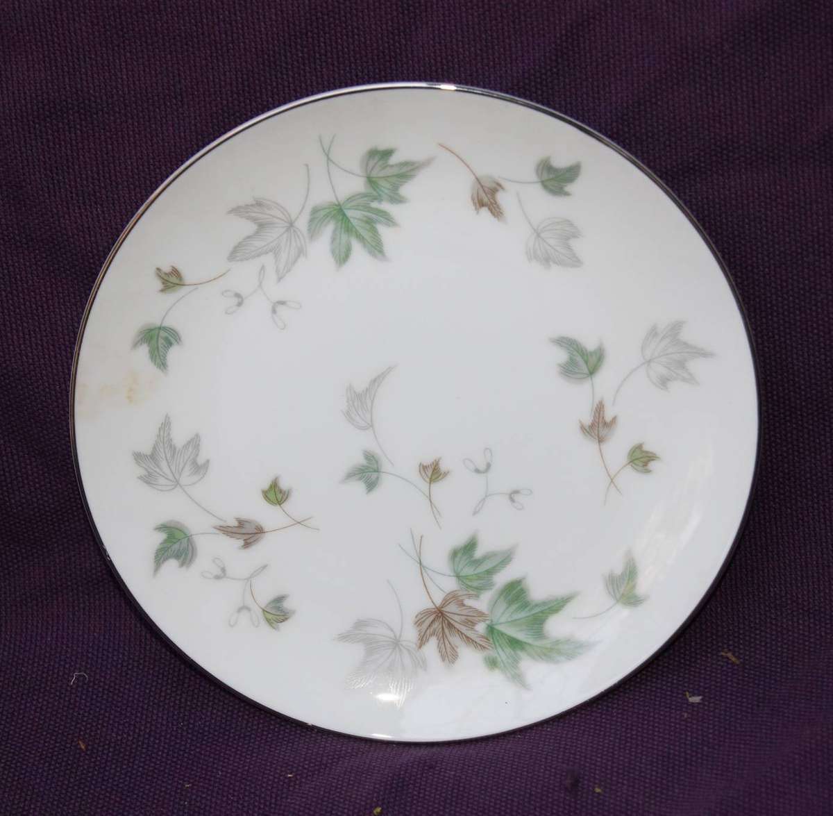 RC Noritake Mapleleaf Side Plate (5of5)