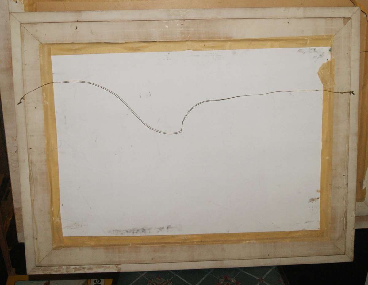 Seascape oil on board by Cliff H Crompton signed