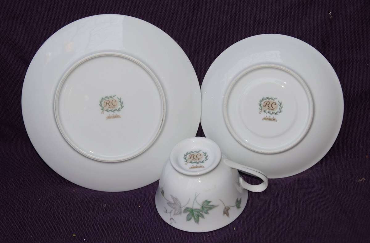 RC Noritake Mapleleaf Trio (5of6)
