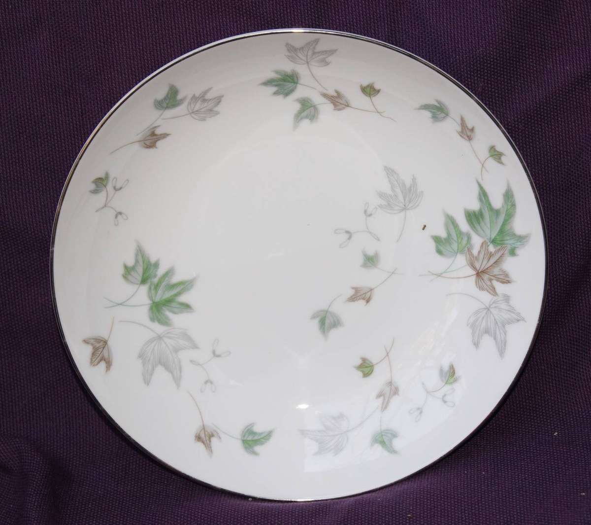 RC Noritake Mapleleaf Soup Bowl (5of6)
