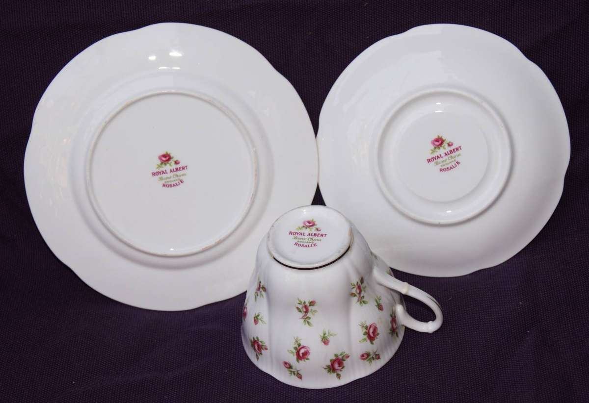 Royal Albert Rosalie Trio (1of5)
