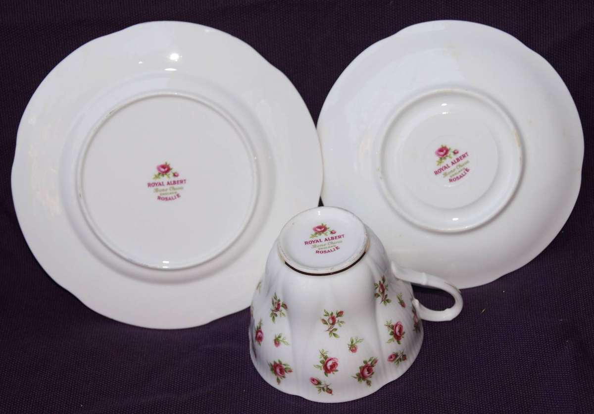 Royal Albert Rosalie Trio (4of5)
