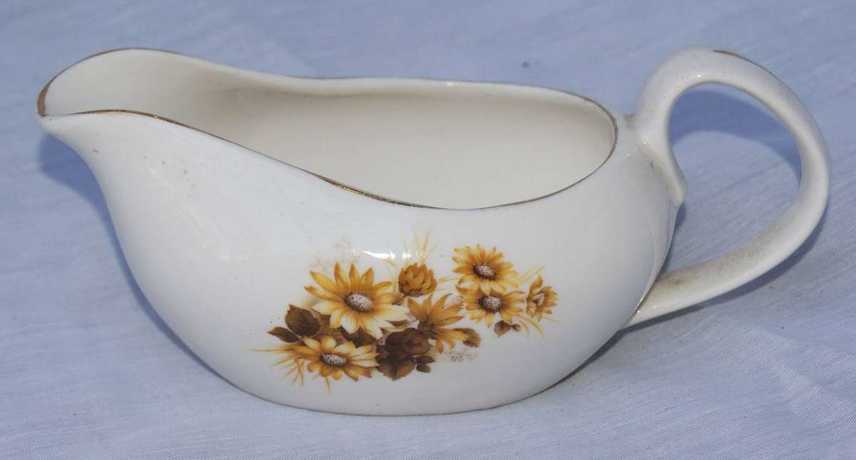 Continental China Delilah Pattern Gravy Boat