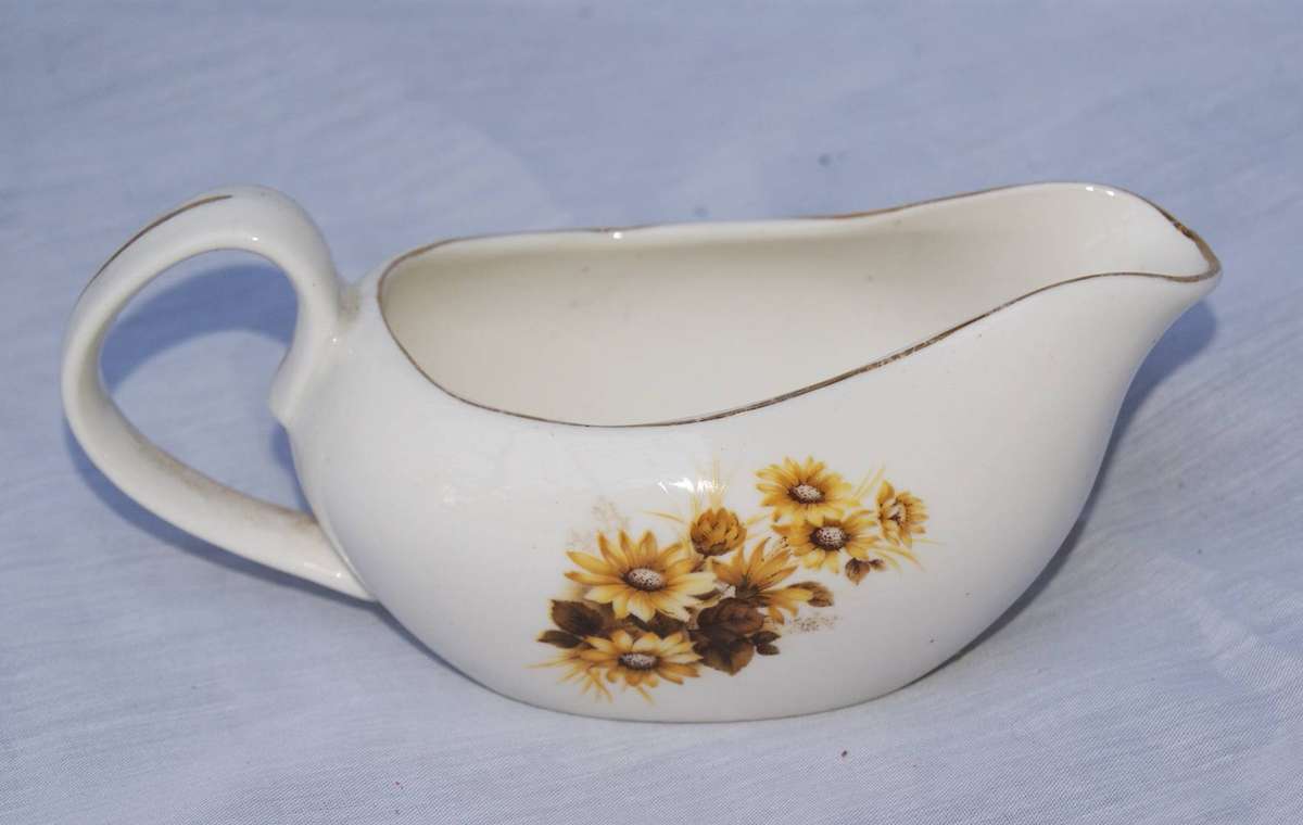 Continental China Delilah Pattern Gravy Boat