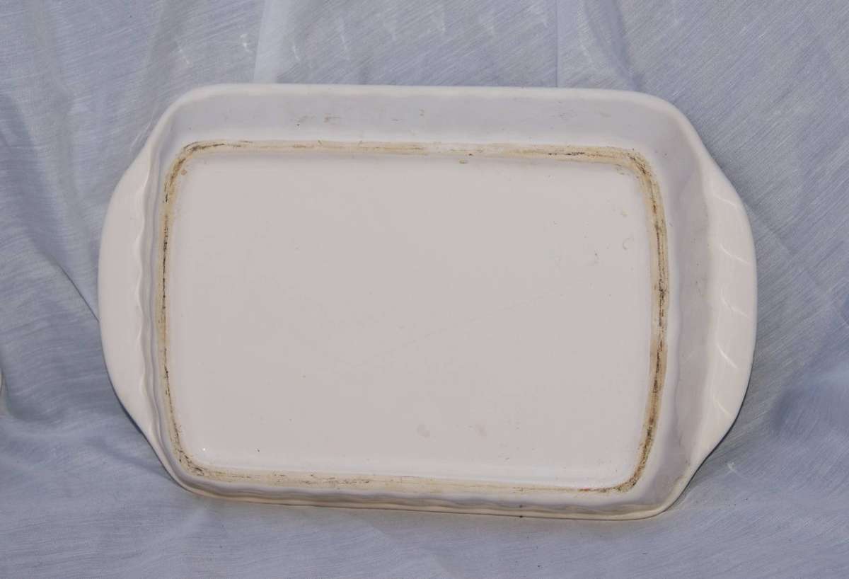Hand Painted Roasting Dish