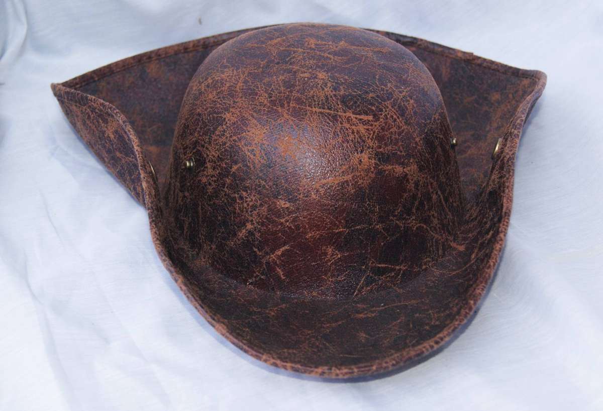 Leather Look Hat