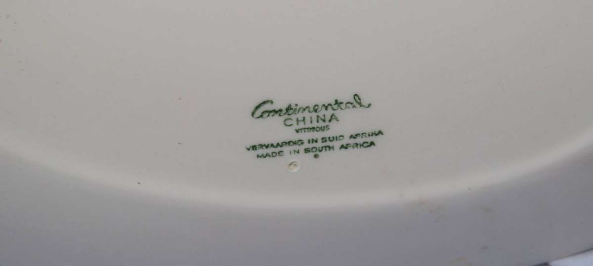Continental China Delilah Pattern Platter